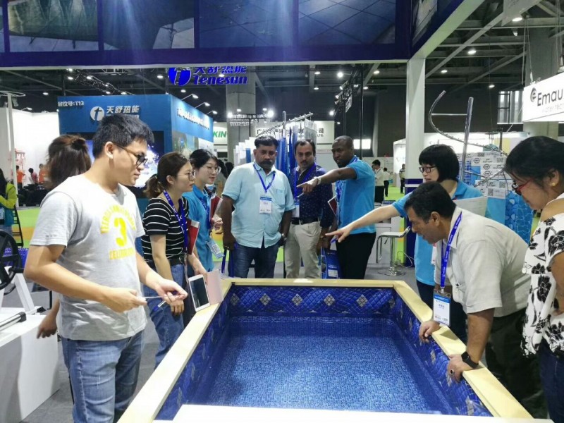 名企聚首廣州，2018亞洲泳池SPA博覽會昨日開幕